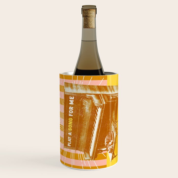 PLAY A SONG FOR ME Wine Chiller Gallery Image 1