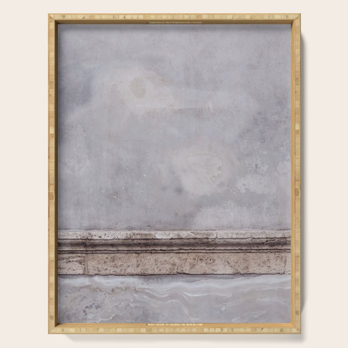 Italian Plaster Concrete Wall Serving Tray Gallery Image 1