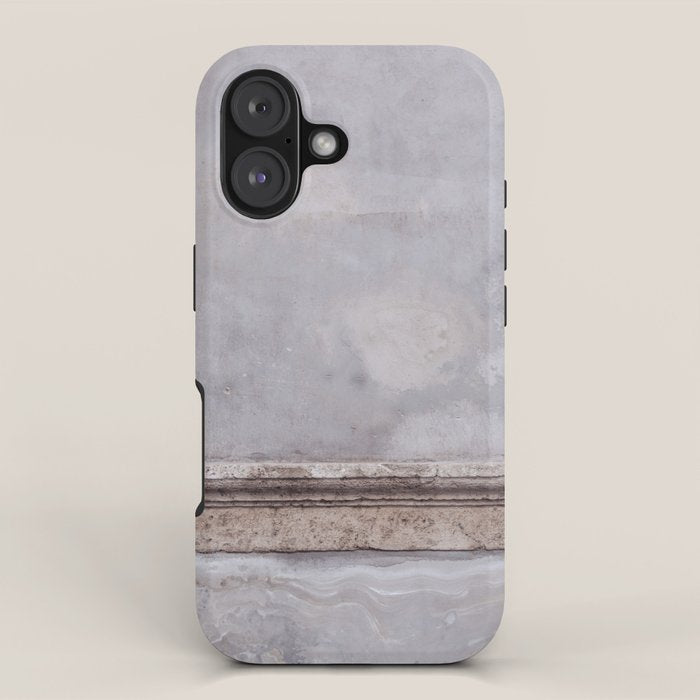 Italian Plaster Concrete Wall iPhone Case Gallery Image 1