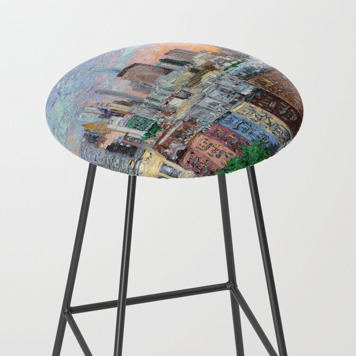 Sunset on Empire City Stool Gallery Image 2