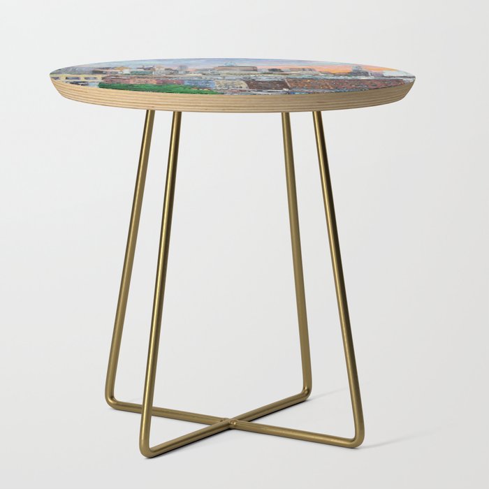 Sunset on Empire City Side Table Gallery Image 1