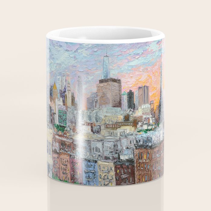 Sunset on Empire City Coffee Mug Gallery Image 4