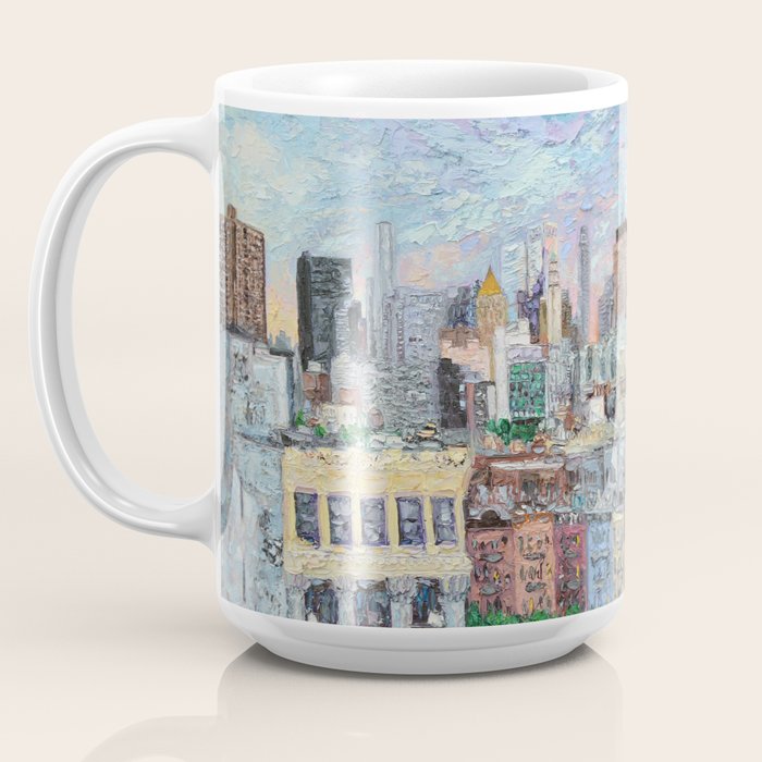 Sunset on Empire City Coffee Mug Gallery Image 3