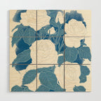 White Roses 7 Wood Wall Art Gallery Image 1