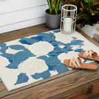 White Roses 7 Outdoor Rug Gallery Image 2