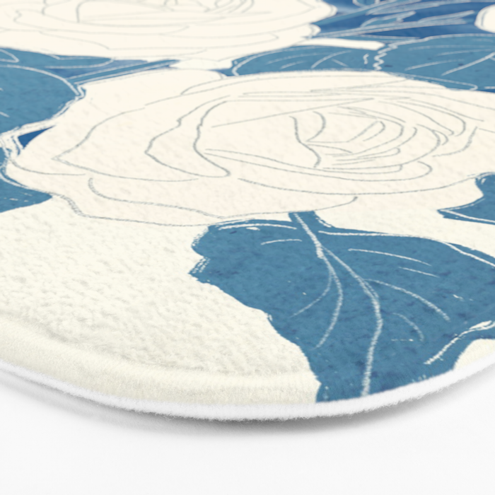 White Roses 7 Bath Mat Gallery Image 3