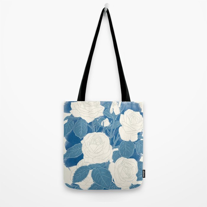 White Roses 7 Tote Bag Gallery Image 2