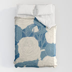 White Roses 7 Duvet Cover Gallery Image 6