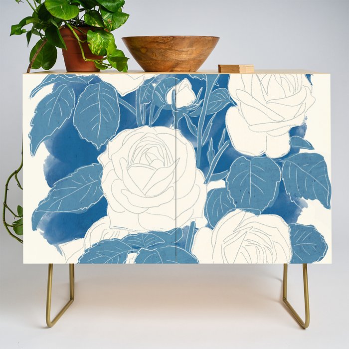 White Roses 7 Credenza Gallery Image 1