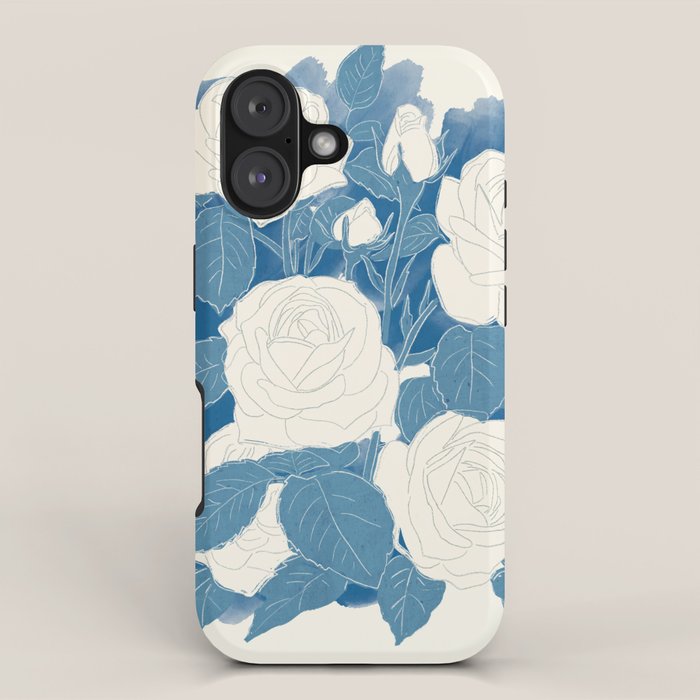 White Roses 7 iPhone Case Gallery Image 1