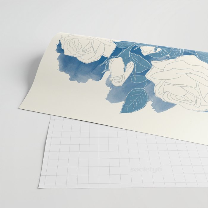 White Roses 7 Wrapping Paper Gallery Image 2