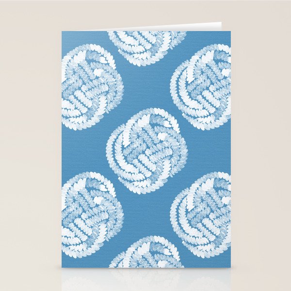 Coastal Knot Interlacing Stationery Card Gallery Image 1
