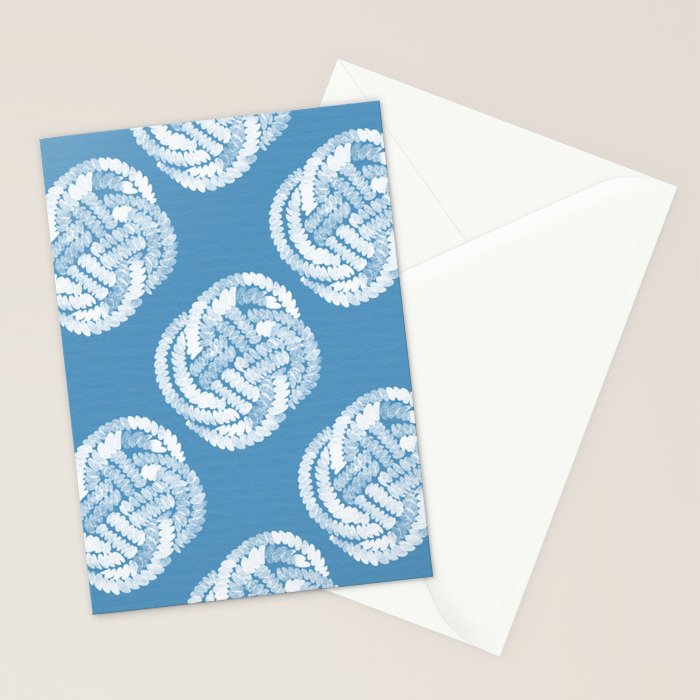 Coastal Knot Interlacing Stationery Card Gallery Image 2