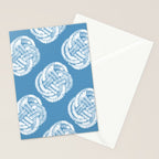 Coastal Knot Interlacing Stationery Card Gallery Image 2