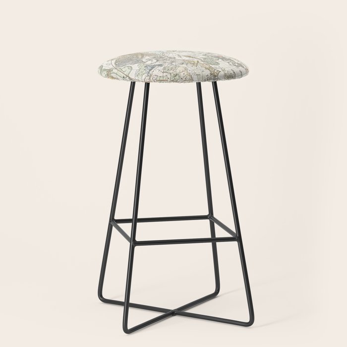 Star map of the Southern Starry Sky Stool Gallery Image 1