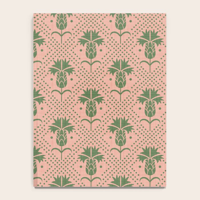 Bachelor Button Boutonniere Peach Green Notebook Gallery Image 4