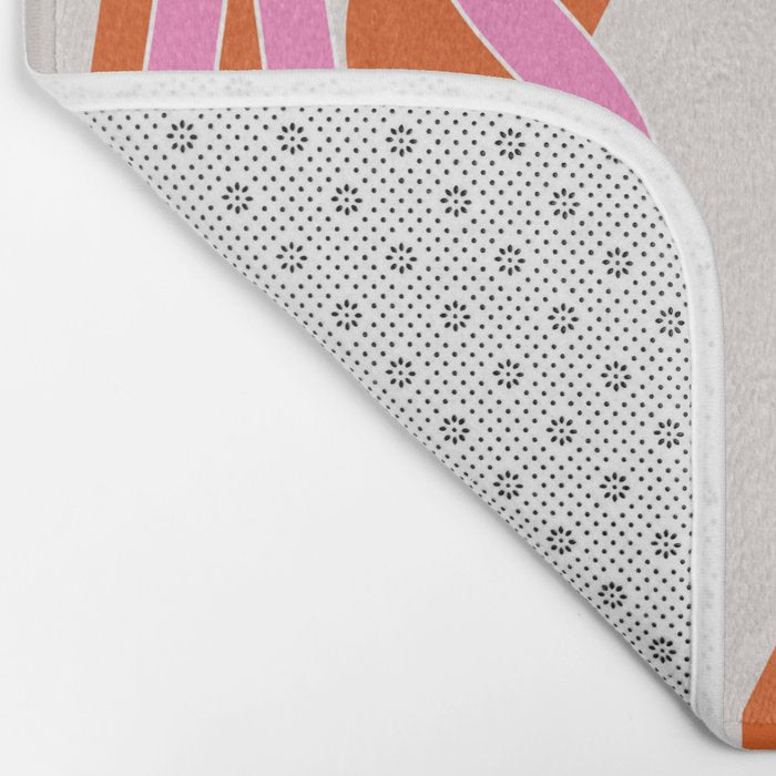 Come As You Are (Pink Orange) Bath Mat Gallery Image 2