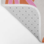 Come As You Are (Pink Orange) Bath Mat Gallery Image 2