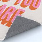Come As You Are (Pink Orange) Rug Gallery Image 4
