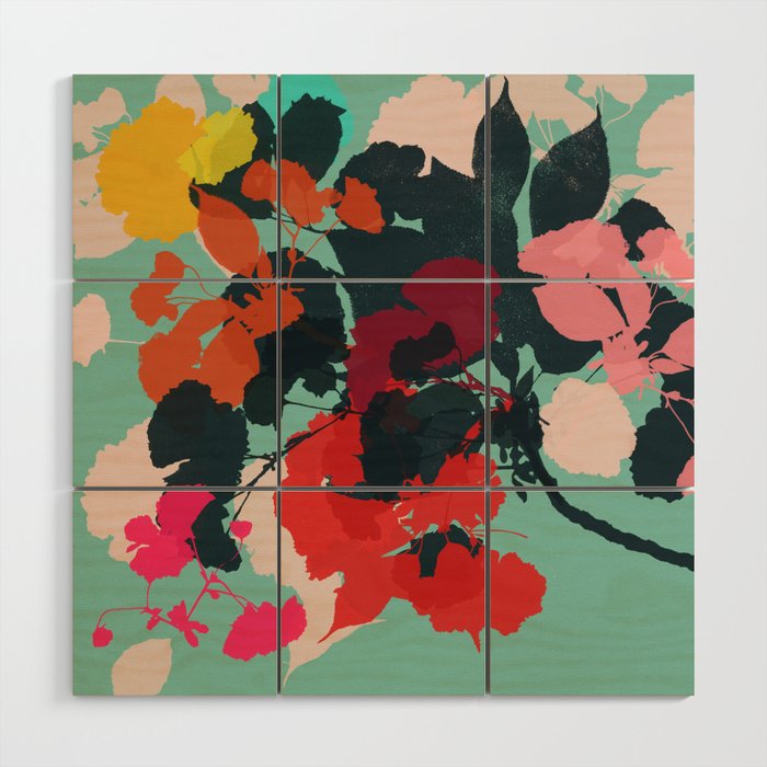 cherry blossom 5 h Wood Wall Art Gallery Image 1