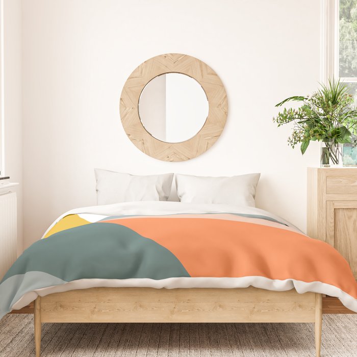 Modern Geometric 33 Duvet Cover Gallery Image 3