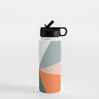 Modern Geometric 33 Water Bottle Gallery Image 1