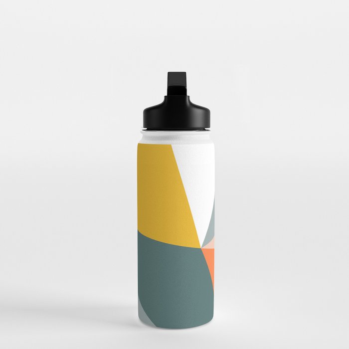 Modern Geometric 33 Water Bottle Gallery Image 3