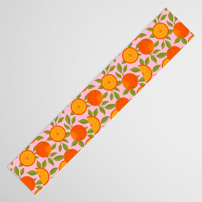 Orange Pattern - Amalfi Coast Cocktails Table Runner Gallery Image 3