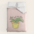 DON'T KILL MY VIBE Duvet Cover Gallery Image 6