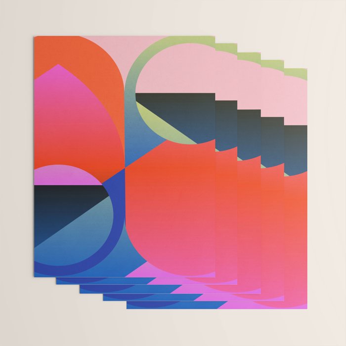 Abstract Shapes 25 Wrapping Paper Gallery Image 3