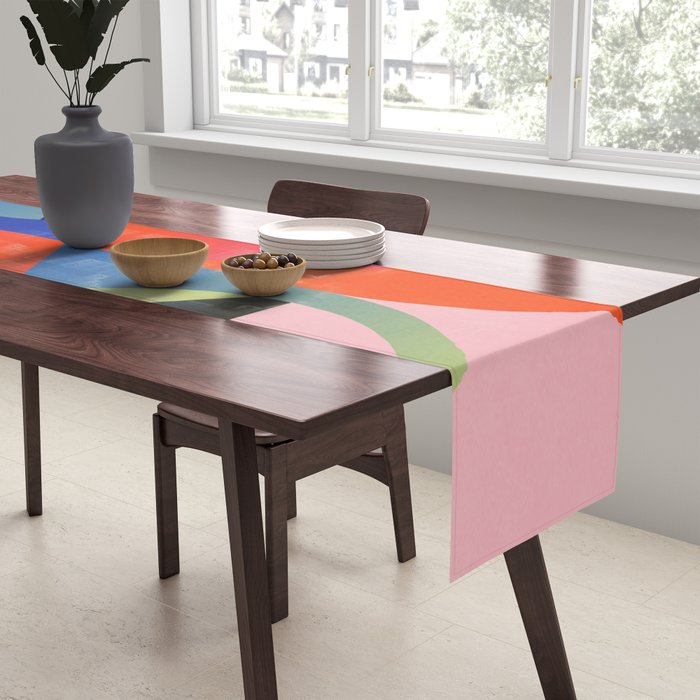 Abstract Shapes 25 Table Runner Gallery Image 2