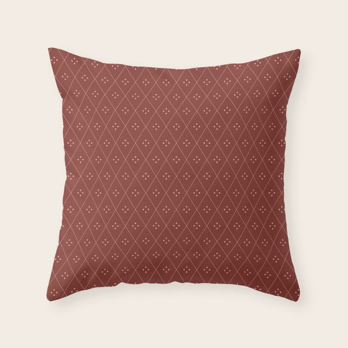 Mae Pattern IX Throw Pillow Gallery Image 1