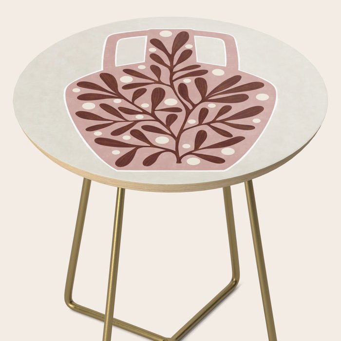 Vase and leaves Side Table Gallery Image 2