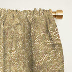 Geometrical ombre glacier gray gold watercolor Window Curtain Gallery Image 2