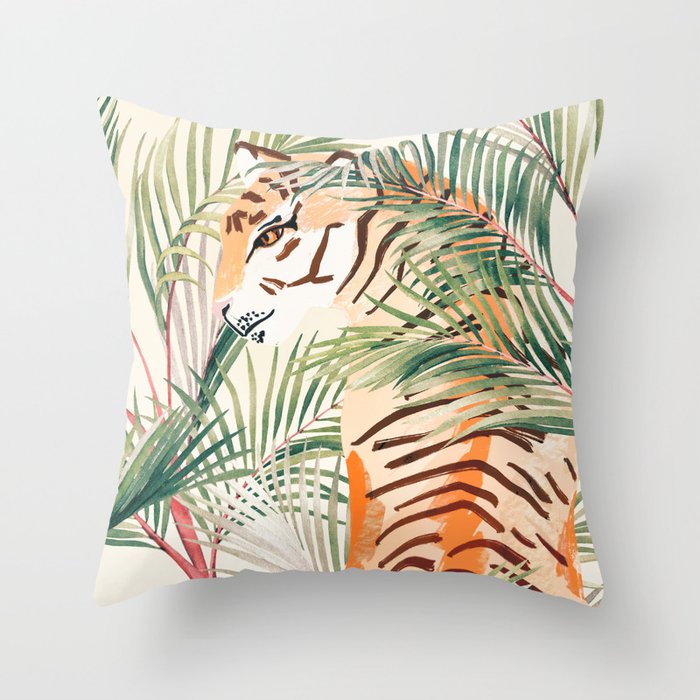 Jungle Cat Throw Pillow Gallery Image 6