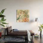 Jungle Cat Wood Wall Art Gallery Image 2