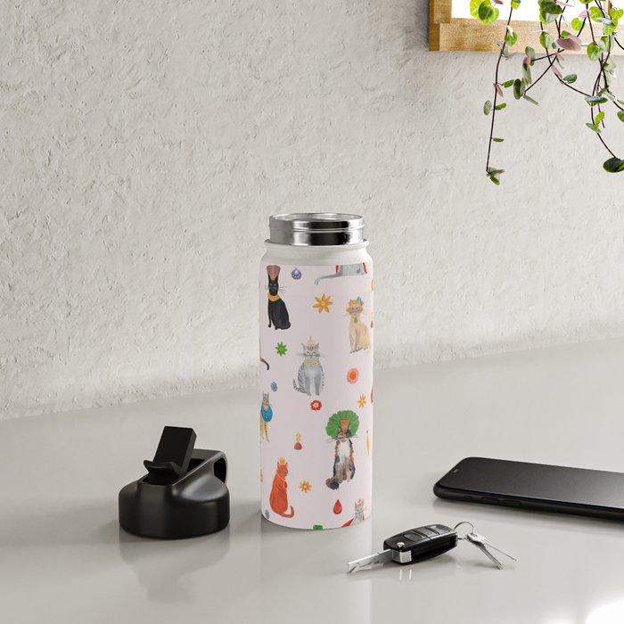 Cat Queens Water Bottle Gallery Image 4