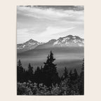 Morning in the Mountains Black and White Poster Gallery Image 4