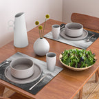 Morning in the Mountains Black and White Placemat Gallery Image 2