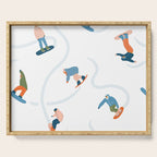 Snowboarding Serving Tray Gallery Image 1