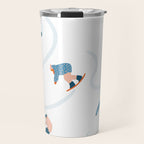 Snowboarding Travel Mug Gallery Image 1