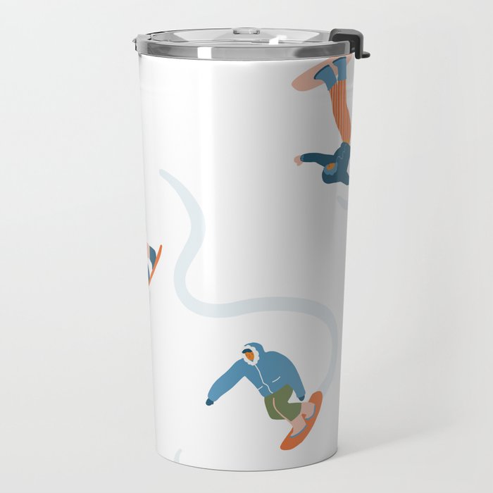 Snowboarding Travel Mug Gallery Image 2