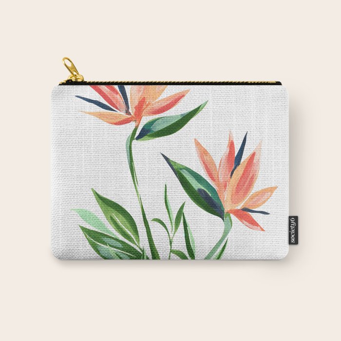 Bird of Paradise Carry All Pouch Gallery Image 1