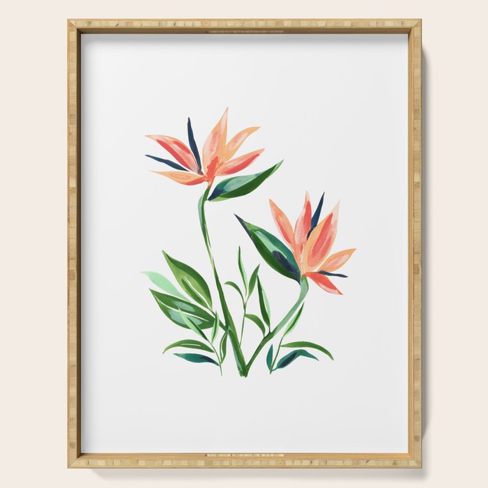 Bird of Paradise Serving Tray Gallery Image 1