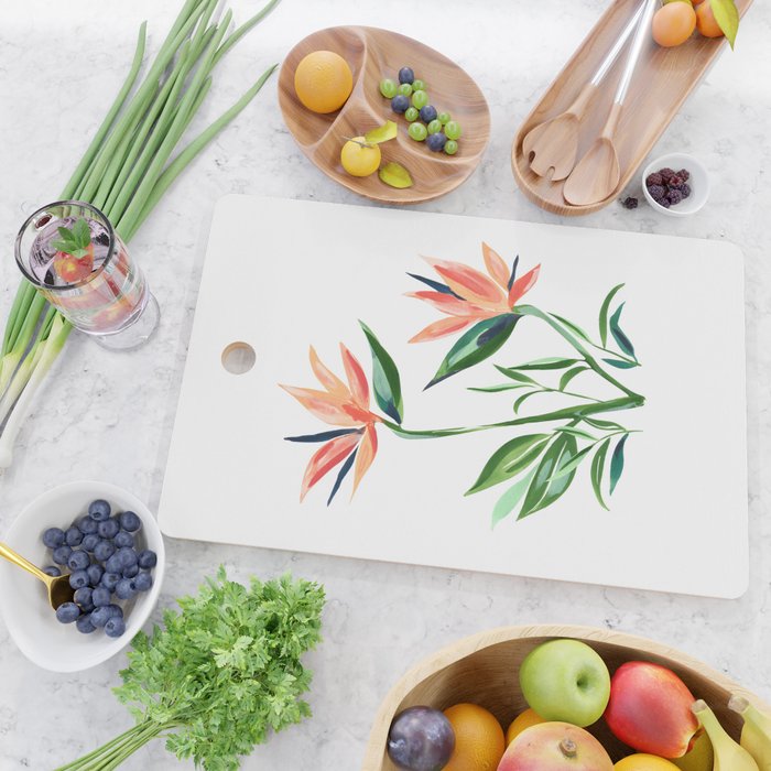 Bird of Paradise Cutting Board Gallery Image 2