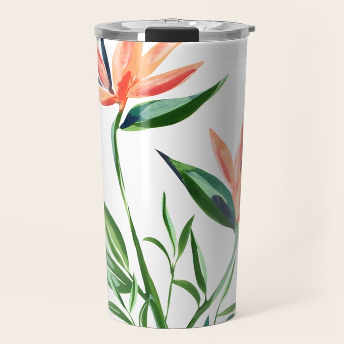 Bird of Paradise Travel Mug Gallery Image 1