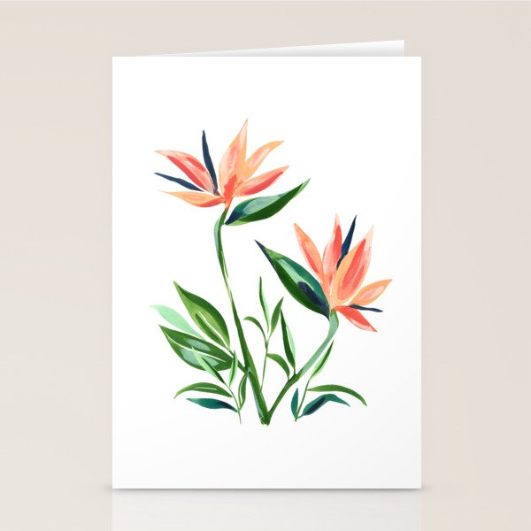 Bird of Paradise Stationery Card Gallery Image 2