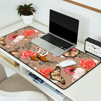 Cowboy Spirit Blooms Desk Mat Gallery Image 2