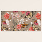 Cowboy Spirit Blooms Desk Mat Gallery Image 3