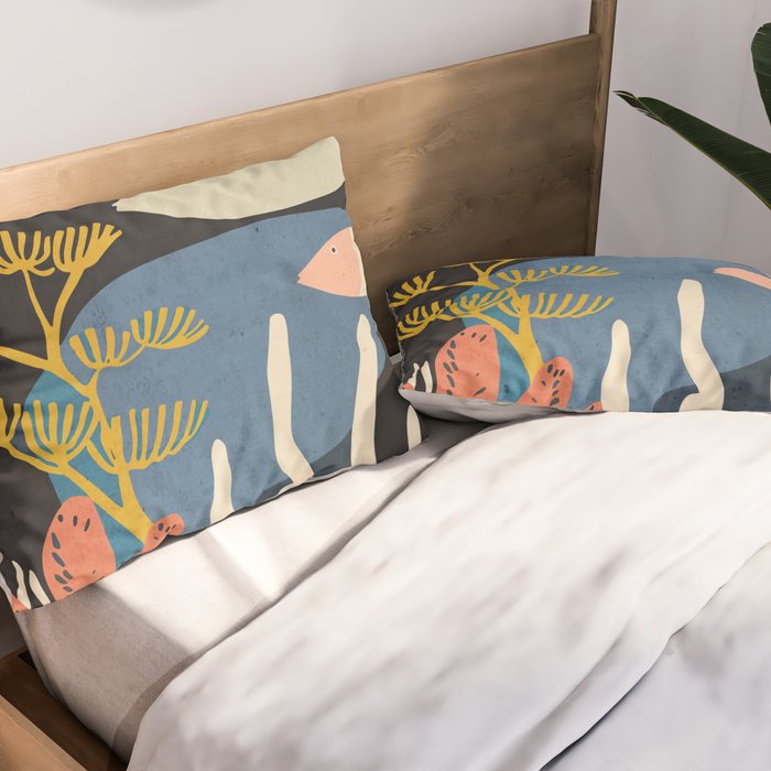 Deep Sea Calm Pillow Sham Gallery Image 2